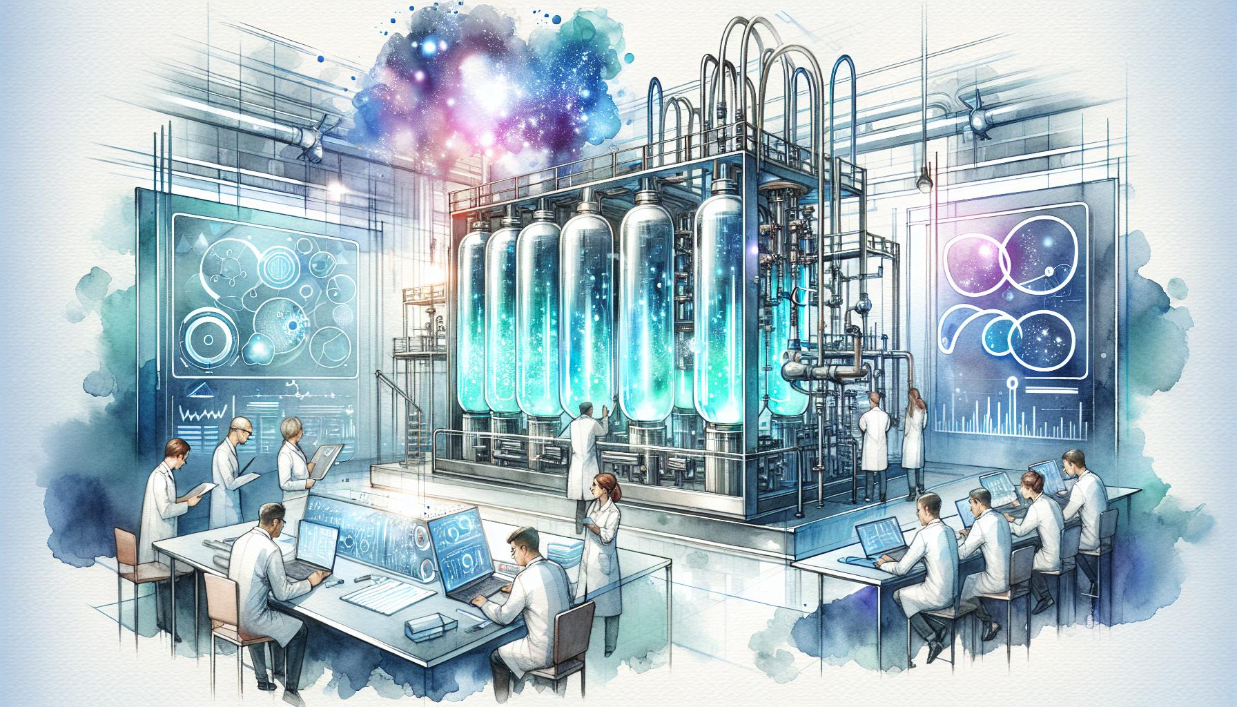 最新の酸素生成技術を表すイメージ