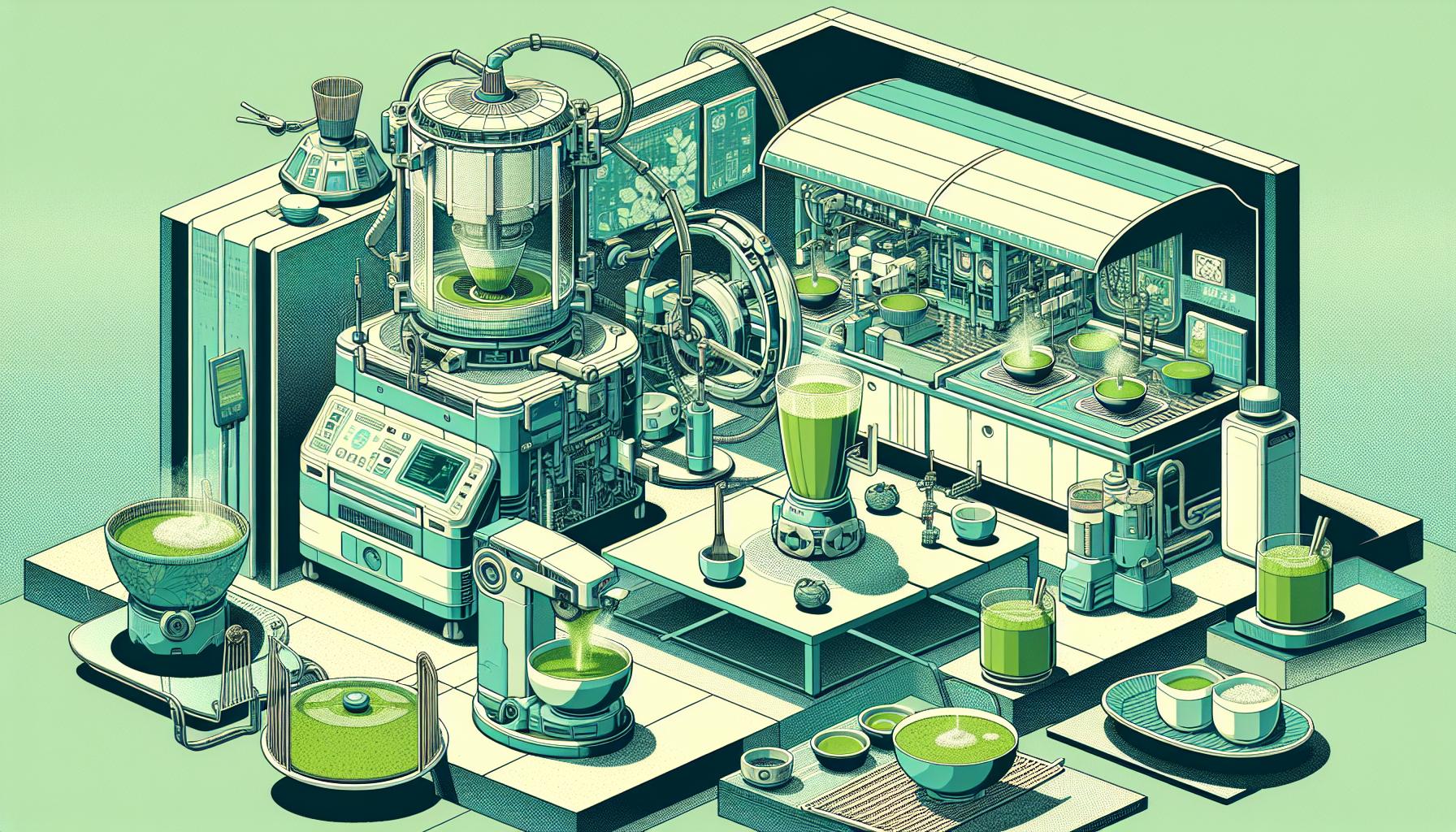 未来の抹茶とその技術