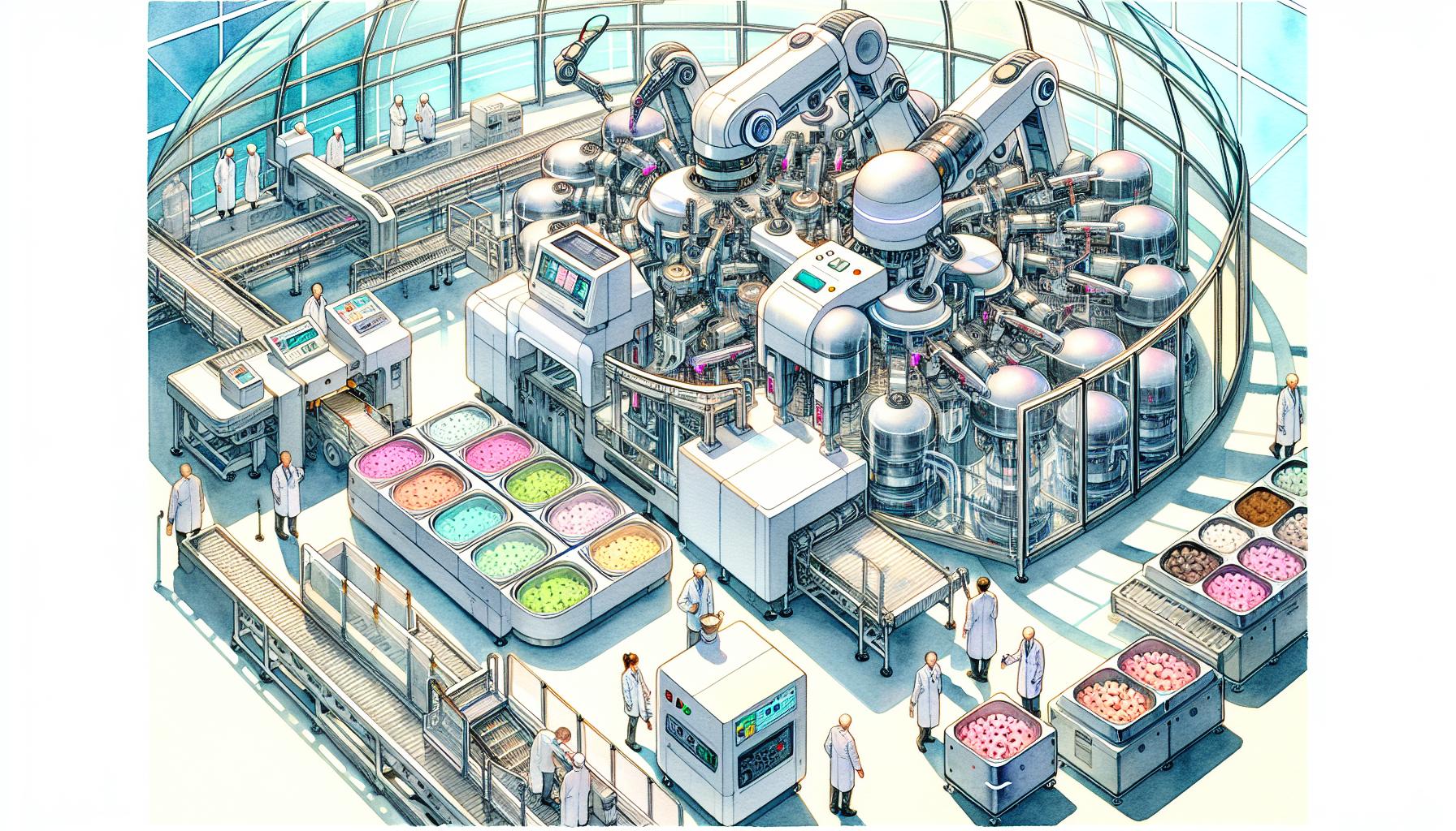 未来のアイスクリーム製造技術