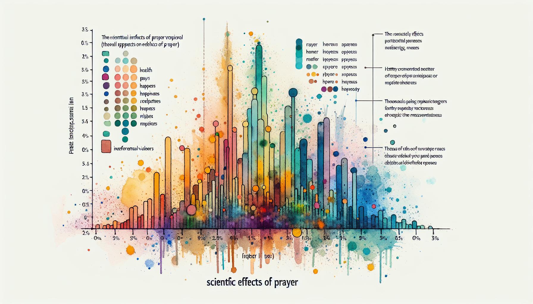 祈りの科学的効果を示すグラフ