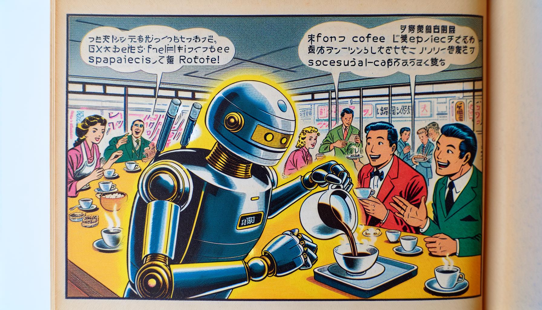 カフェロボットと未来のコーヒー体験