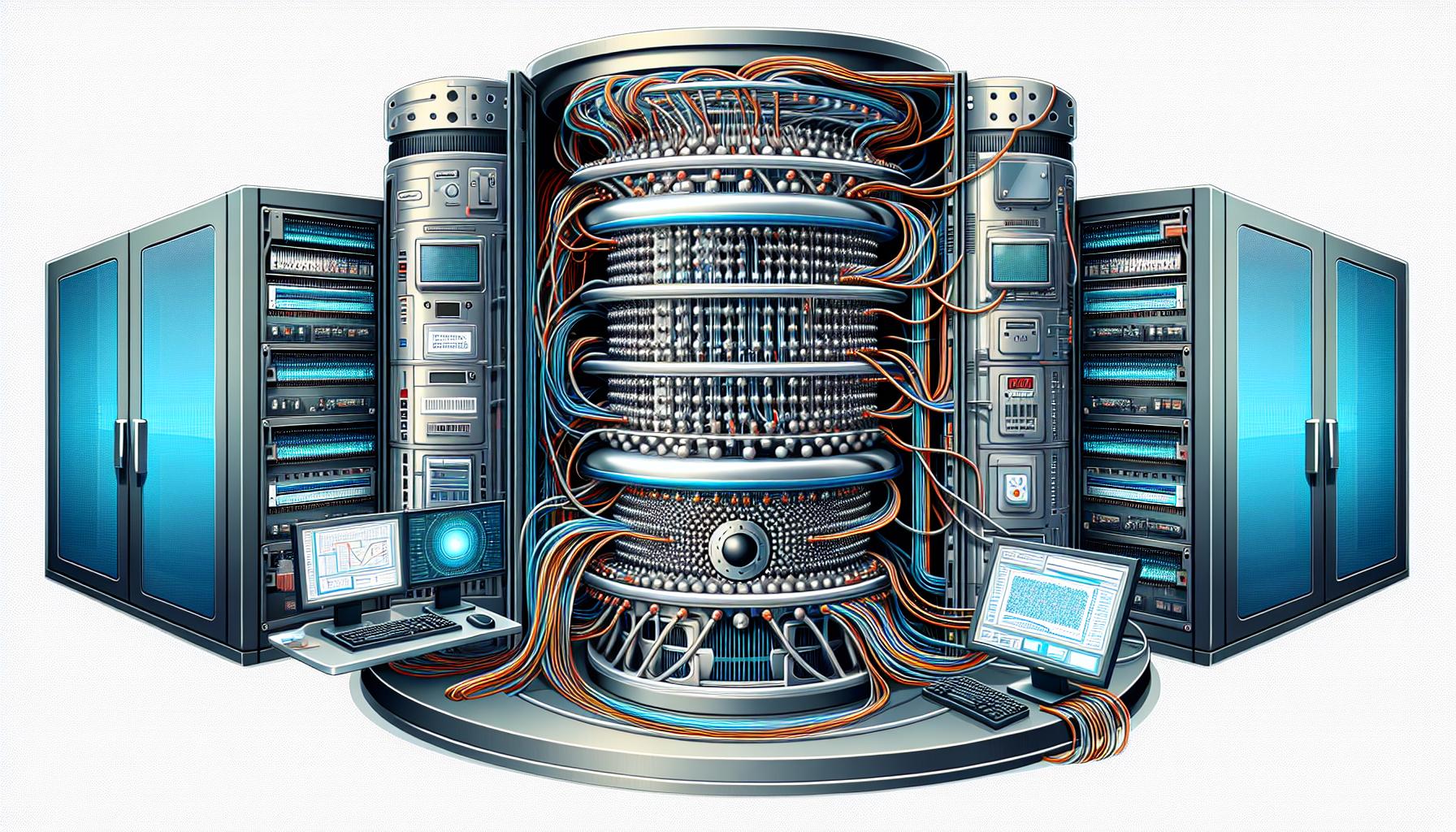 量子コンピュータのイメージ画像