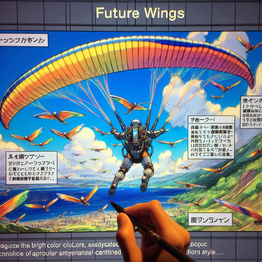 未来を飛ぶ翼：2124年のパラグライディングの新たな魅力と技術